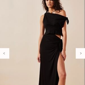 New Free People Black Convertible Tunic